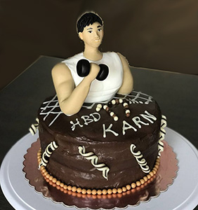 Designer birthday cake
